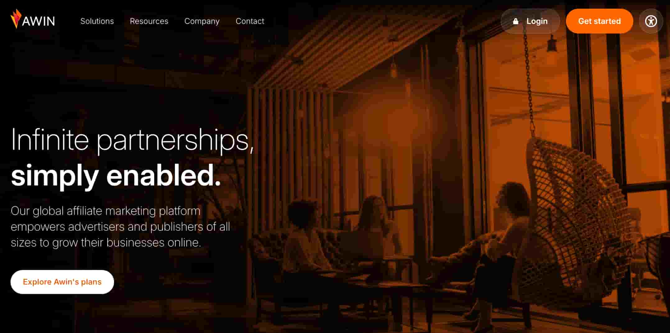 Awin 聯盟行銷申請頁