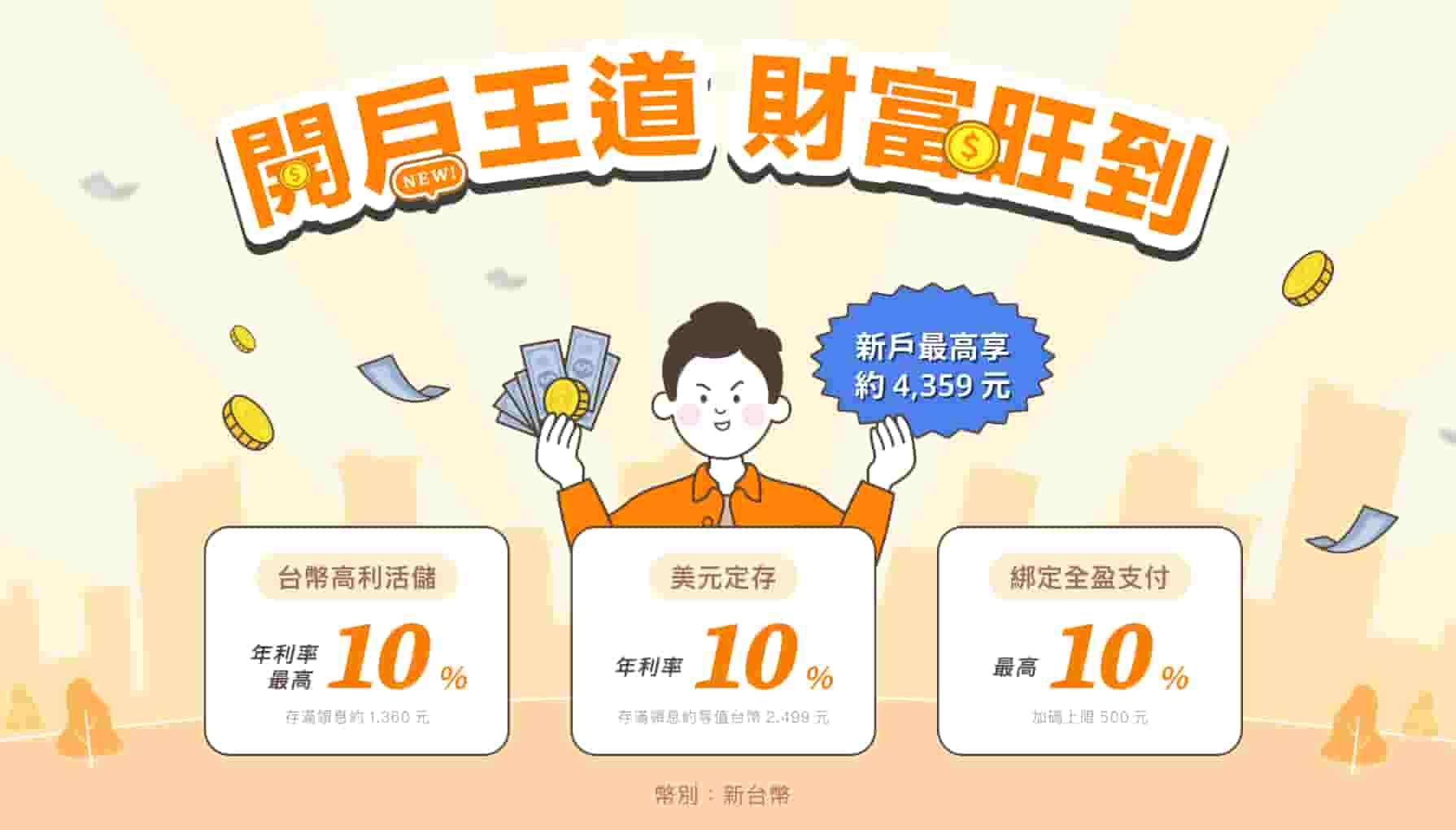 王道數位帳戶高利活存2025Q3