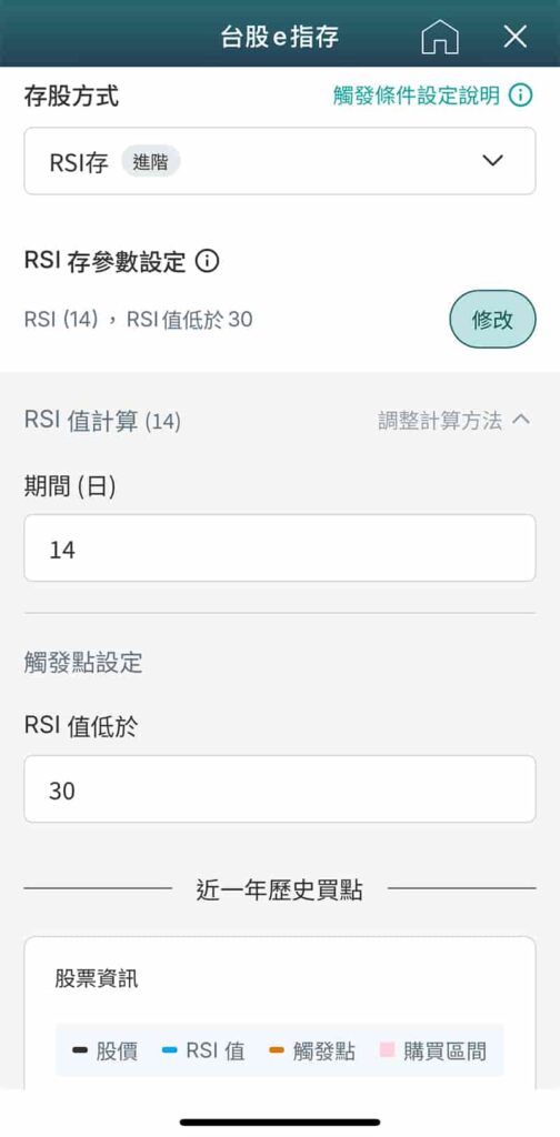 玉山證券-台股e指存RSI存