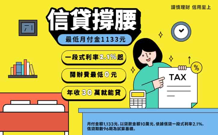 將來銀行信貸優惠:開辦費0元+利率2.1%起